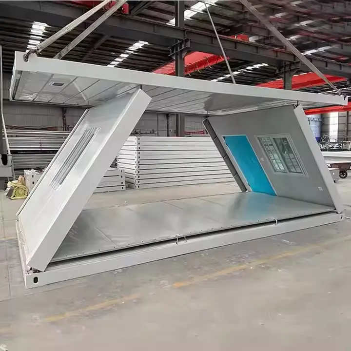 Casa de contêiner dobrável de 2 camadas