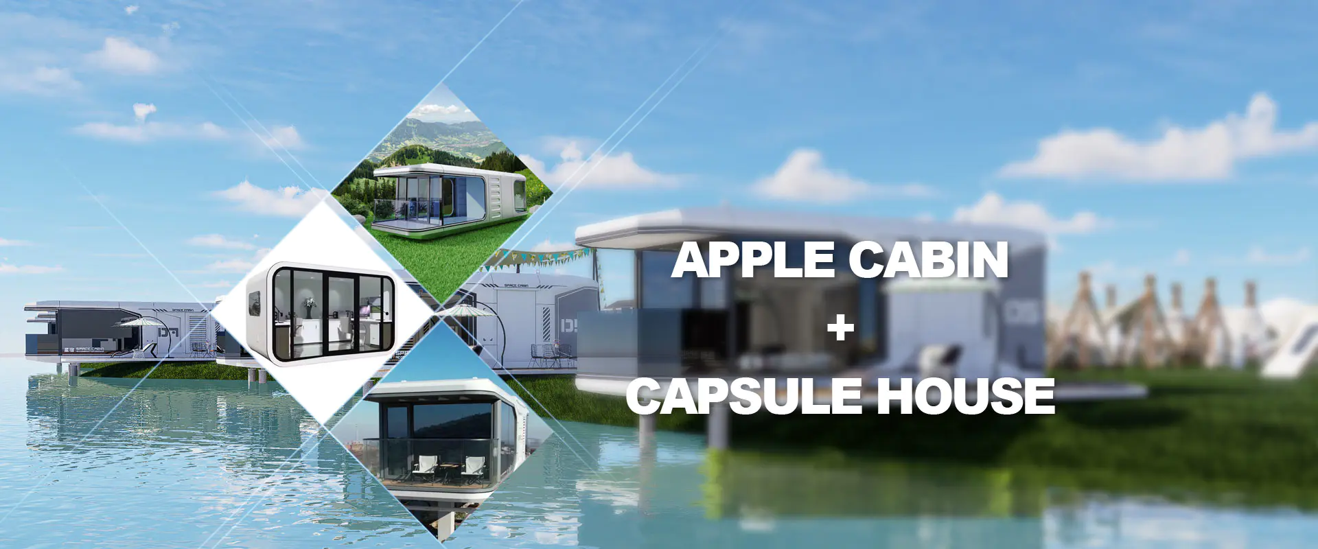 Cabine Apple de alta qualidade
