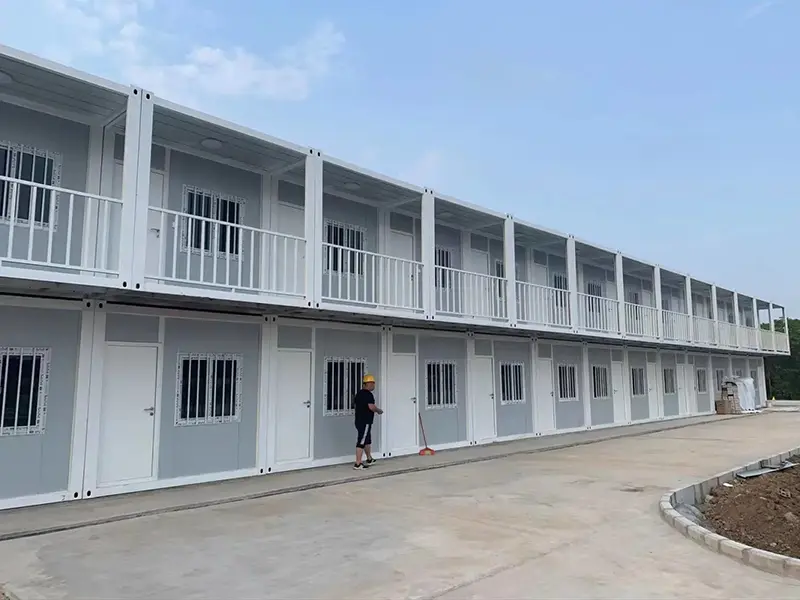 A casa de contêineres dobráveis ​​pode ser construída em terreno irregular?
