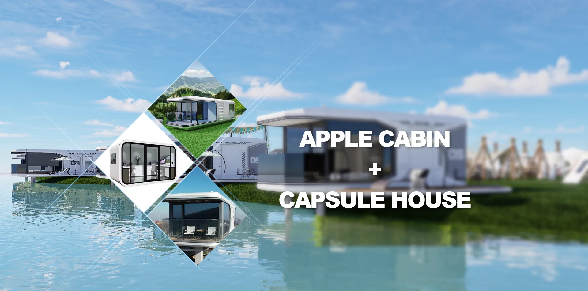 Cabine Apple de alta qualidade