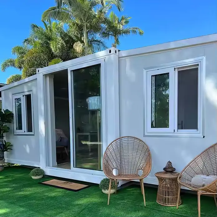 Casa de recipiente expansível pré -construída